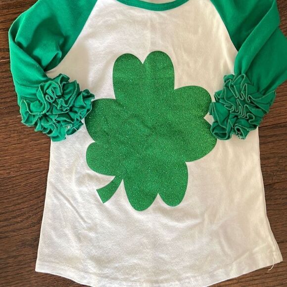 Girls Shirts.‎ Size 6/7 St.Patrick’s Shirt/Cruise Line - Picture 3 of 3
